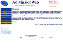 Tablet Screenshot of admissionweb.com